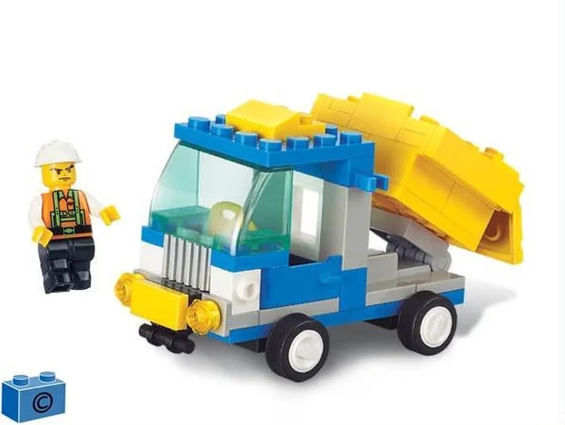 Kiepwagen de Sluban en Blauw – photo du produit