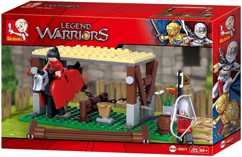 Legend Warriors: Paardenstal (m38-b0611) de Sluban en Multicolor – photo du produit