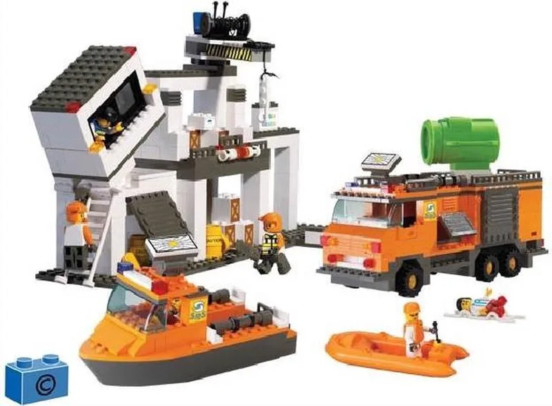 M38-B0106 SRS Rescue Team Distributie centrum von Sluban in Multi – Produktfoto