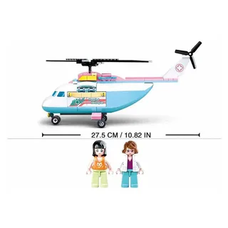 Medische Interventie Per Helikopter Voor Meisjesdromen 163 Stukken de Sluban – photo du produit 3 sur 5