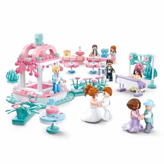 Les Filles Rêvent Du Jeu De Construction De Mariage 353 Pièces de Sluban – photo du produit 1 sur 5