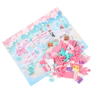 Les Filles Rêvent Du Jeu De Construction De Mariage 353 Pièces de Sluban – photo du produit 5 sur 5