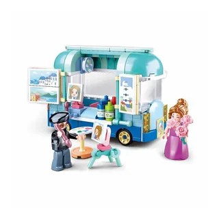 Jeu De Construction D´étude De Peinture Et De Rêves De Filles 184 Pièces de Sluban – photo du produit 1 sur 4