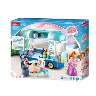 Jeu De Construction D´étude De Peinture Et De Rêves De Filles 184 Pièces de Sluban – photo du produit 2 sur 4