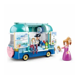 Jeu De Construction D´étude De Peinture Et De Rêves De Filles 184 Pièces de Sluban – photo du produit 4 sur 4
