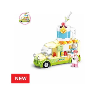 Meisjesdroom Melkthee Truck 174 Stukken de Sluban – photo du produit 4 sur 5