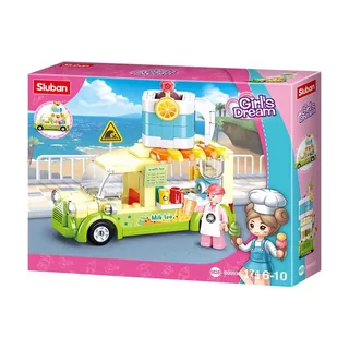 Meisjesdroom Melkthee Truck 174 Stukken de Sluban – photo du produit 5 sur 5