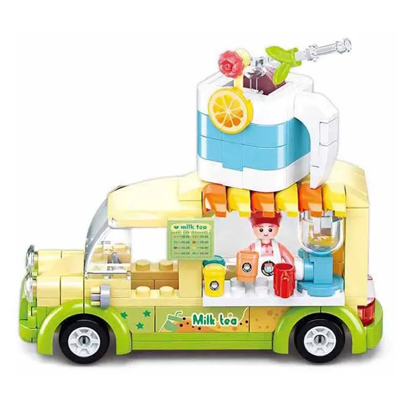 Meisjesdroom Melkthee Truck 174 Stukken de Sluban – photo du produit 1 sur 5