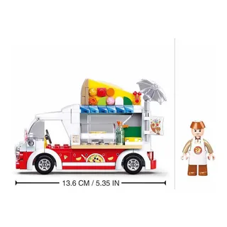 Meisjesdroom Pizzawagen 156 Stukken de Sluban – photo du produit 2 sur 5