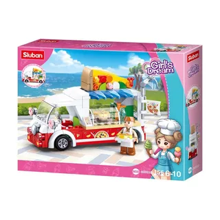 Meisjesdroom Pizzawagen 156 Stukken de Sluban – photo du produit 5 sur 5