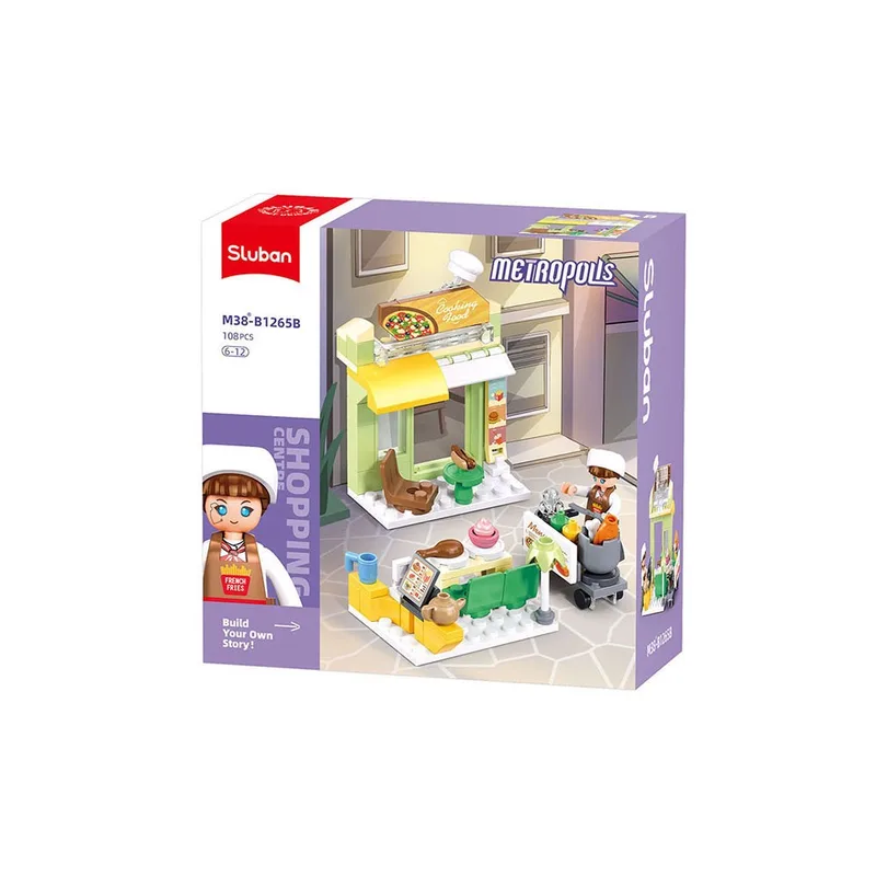 Metropolis fast food von Sluban – Produktfoto
