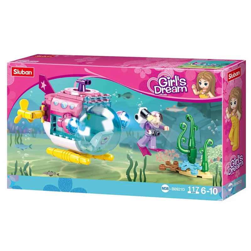 Onderzeeër Girl's dream van Sluban – productfoto