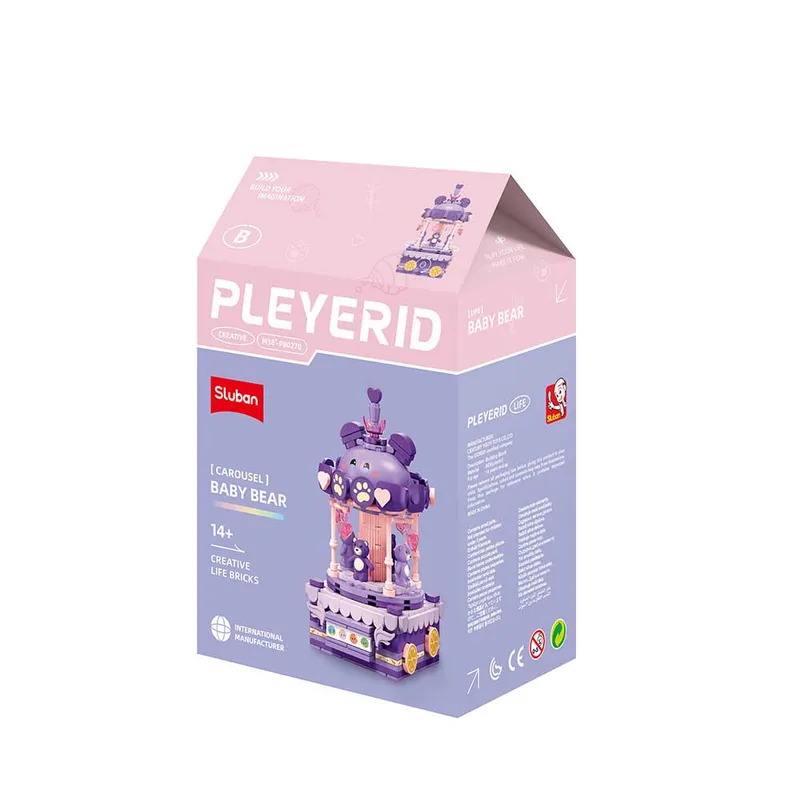 Pleyerid baby bear (M38-P8027B) van Sluban – productfoto