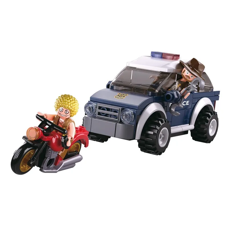 Police Off-Road Vehicle (M38-B0650) von Sluban – Produktfoto