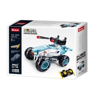 Power Bricks R/c 2.4g Car Bouwspel 268 Stukken de Sluban – photo du produit 2 sur 5