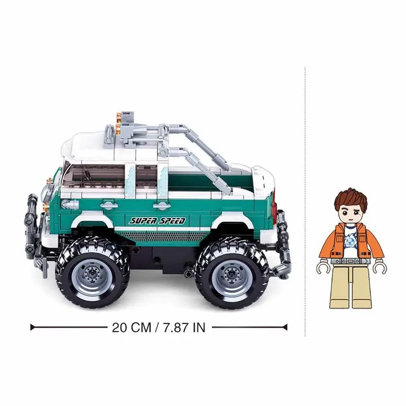 Power Bricks R/c 2.4g Truck Bouwspel 397 Stukken de Sluban – photo du produit 3 sur 5