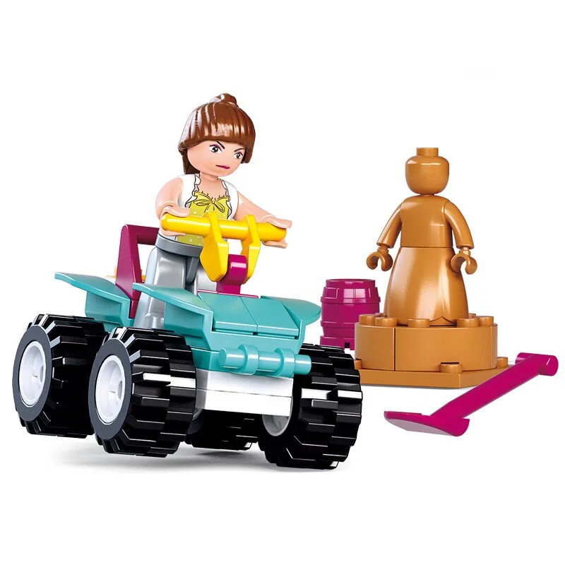 Quad (Girl's Dream) bouwstenen set fra Sluban – produktbillede 1 af 4