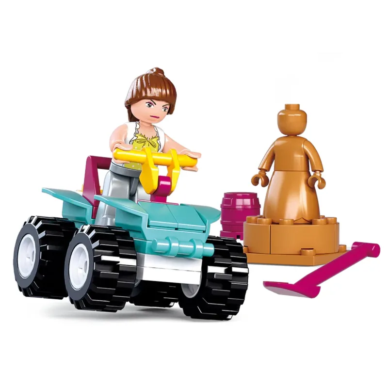Quad (Girl's Dream) bouwstenen set fra Sluban – produktbillede 2 af 4