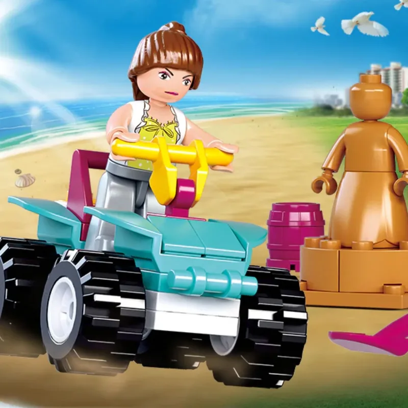 Quad (Girl's Dream) bouwstenen set fra Sluban – produktbillede 4 af 4