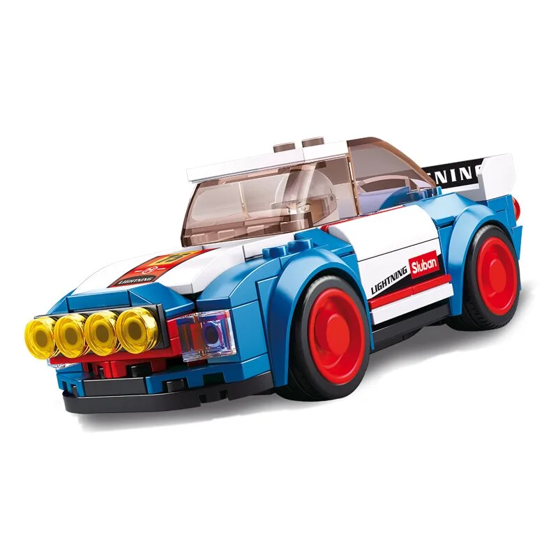 Rally Car bouwstenen set (M38-B0675) fra Sluban – produktbillede
