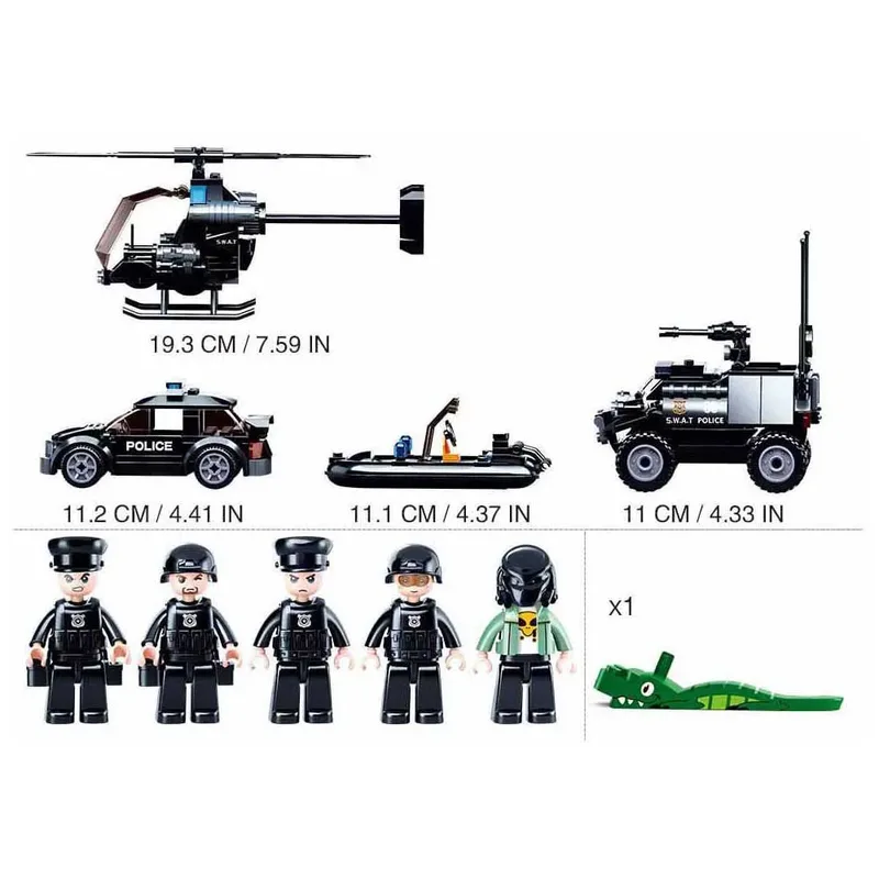 Rapid Politie Interventie Team 469 Stukken de Sluban – photo du produit 2 sur 5