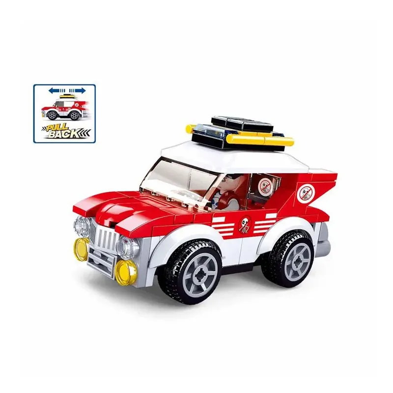 Stad Ambulance Bouwspel 88 Stukken de Sluban – photo du produit 1 sur 5