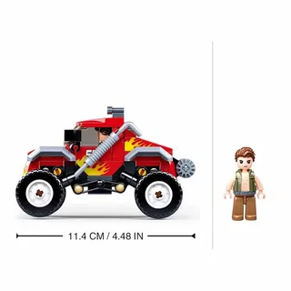 Stad Off Road Vehicle Construction Game 150 Stukken de Sluban – photo du produit 3 sur 5