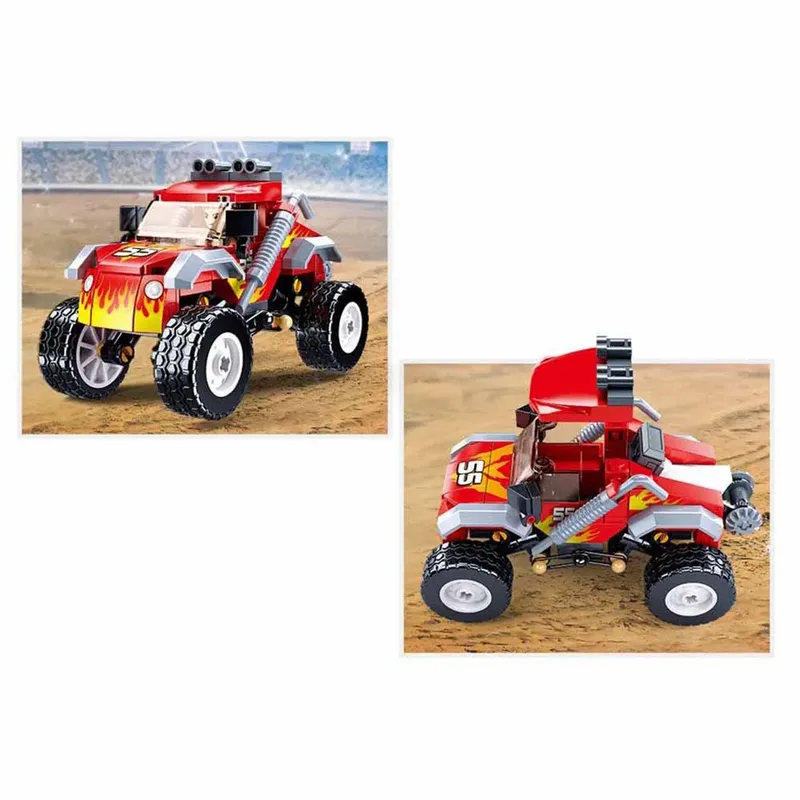 Stad Off Road Vehicle Construction Game 150 Stukken de Sluban – photo du produit 5 sur 5