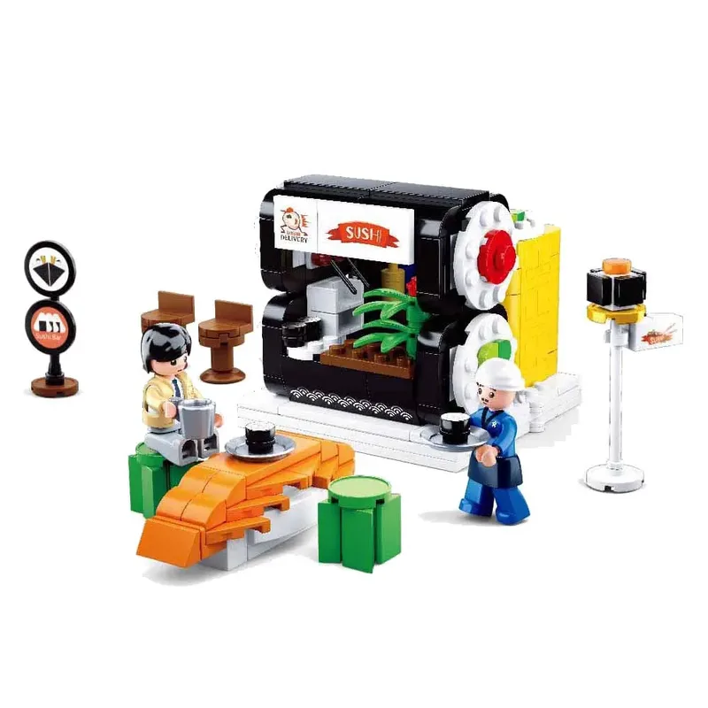 Sushi Foodcourt Kiosk 320 Stukken de Sluban – photo du produit 1 sur 4