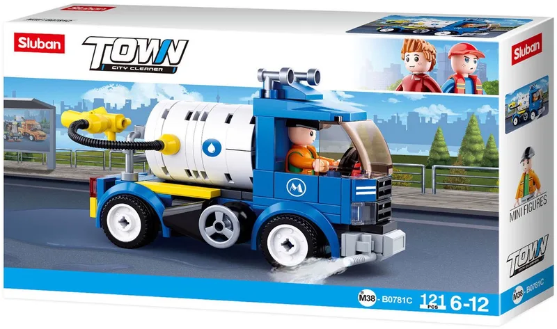 Town - Rioolspuiter van Sluban in Multicolor – productfoto