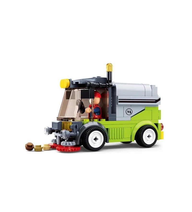 Veegwagen fra Sluban – produktbillede