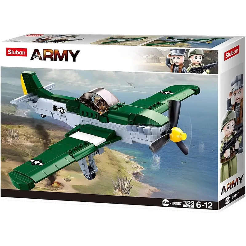 WWII - Amerikanisches Jagdflugzeug by Sluban – product photo
