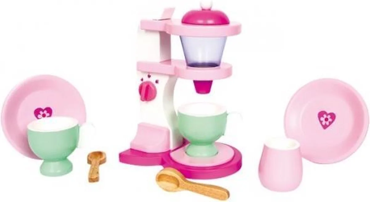 Base Toys koffieautomaat Emilia by small foot in Pink – product photo