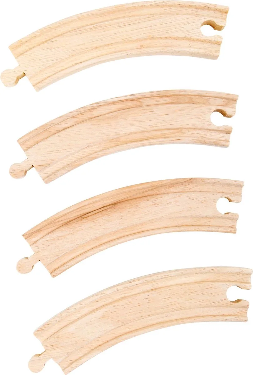 Curved Railway Tracks by small foot in Licht Bruin – product photo
