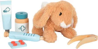 Dierenartstas met Pluche Konijn van small foot in Meerkleurig – productfoto 4 van 5