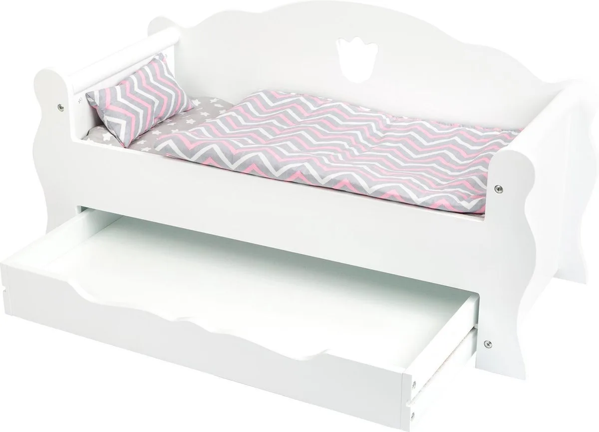 Doll´s Day Bed de small foot en Blanc – photo du produit