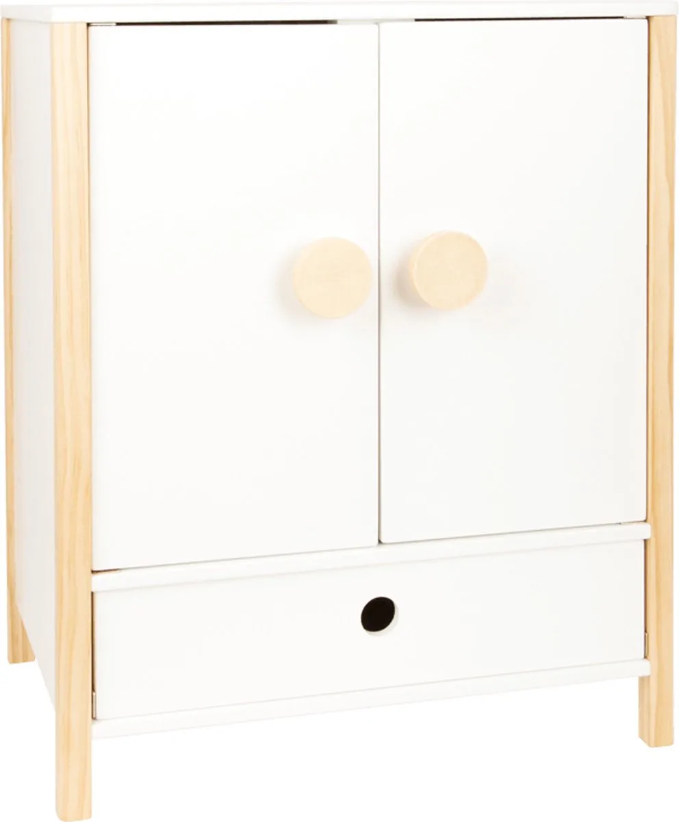 Doll's Wardrobe "Little Button" de small foot en Beige – photo du produit