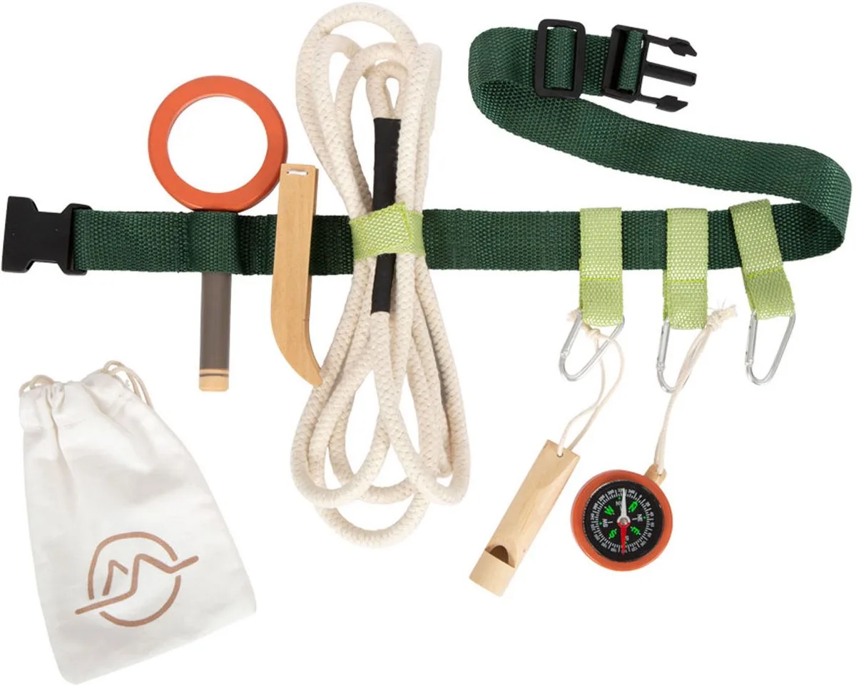 Explorers Tool Belt Discover von small foot in Braun – Produktfoto