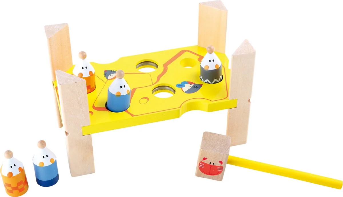 Hammer Bench Cat & Mouse van small foot in Meerkleurig – productfoto