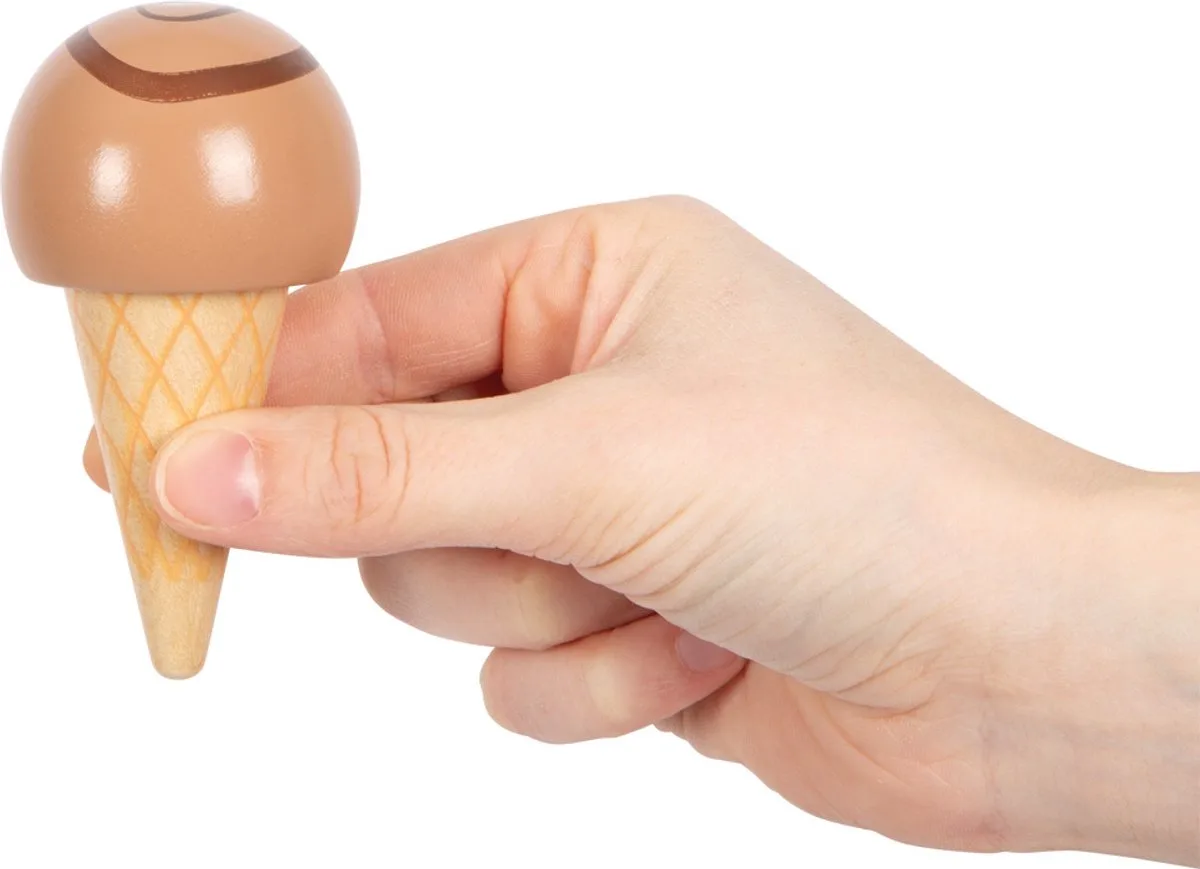 Houten Compacte Ijskraam Fresh, 6dlg. från small foot i Flerfärgad – produktbild