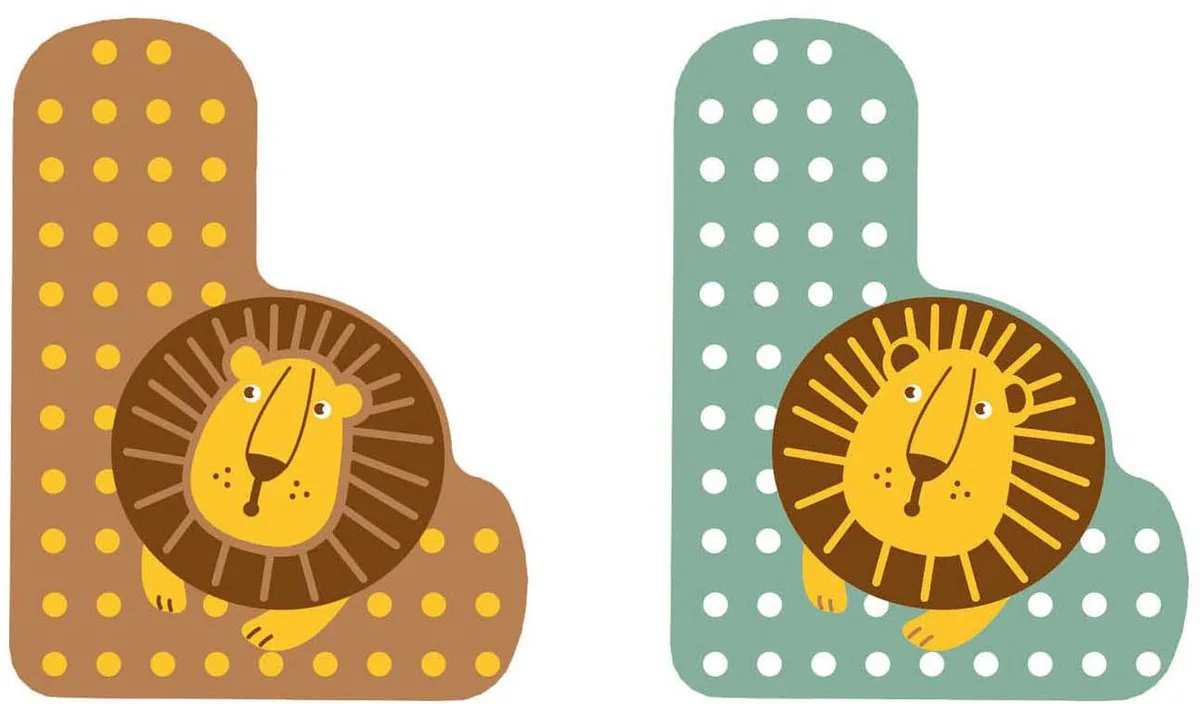 Wooden Animal Childrens Letter - L von small foot in Mehrfarbig – Produktfoto