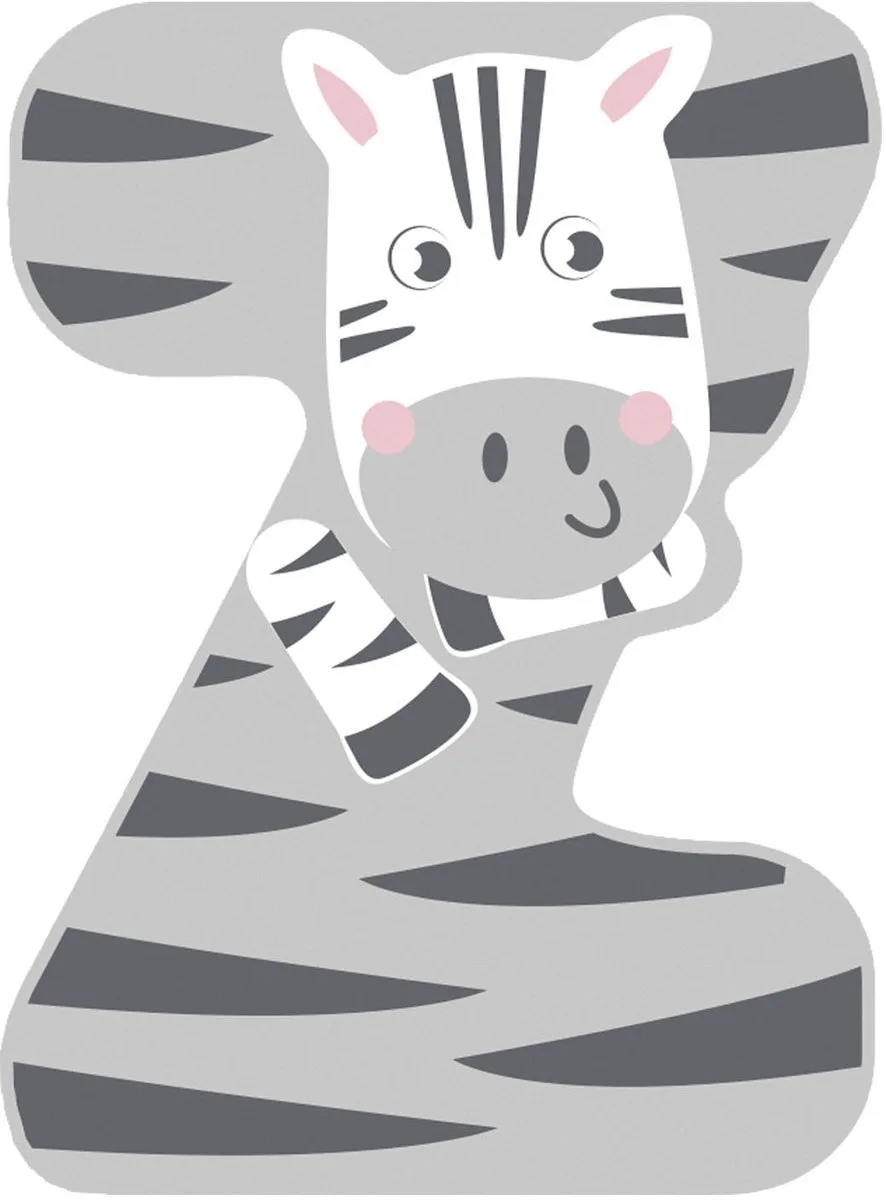 Houten Dieren Kinderletter - Z de small foot en Multicolore – photo du produit