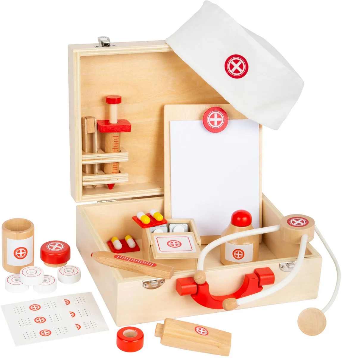 Houten Dokterskoffer, 23dlg. de small foot en Hout – photo du produit