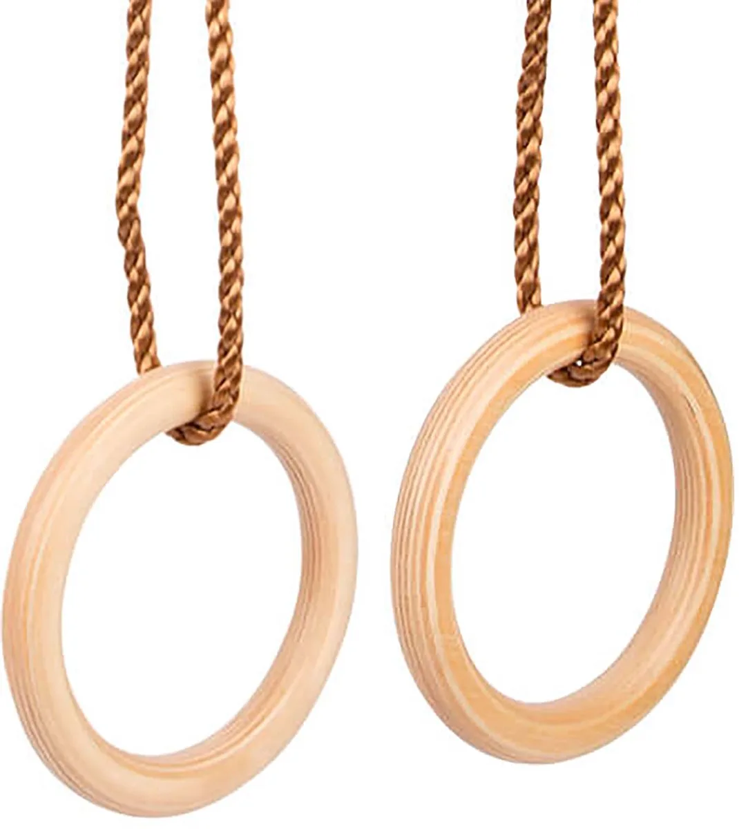 Houten Gymnastiek Ringen van small foot in Naturel – productfoto