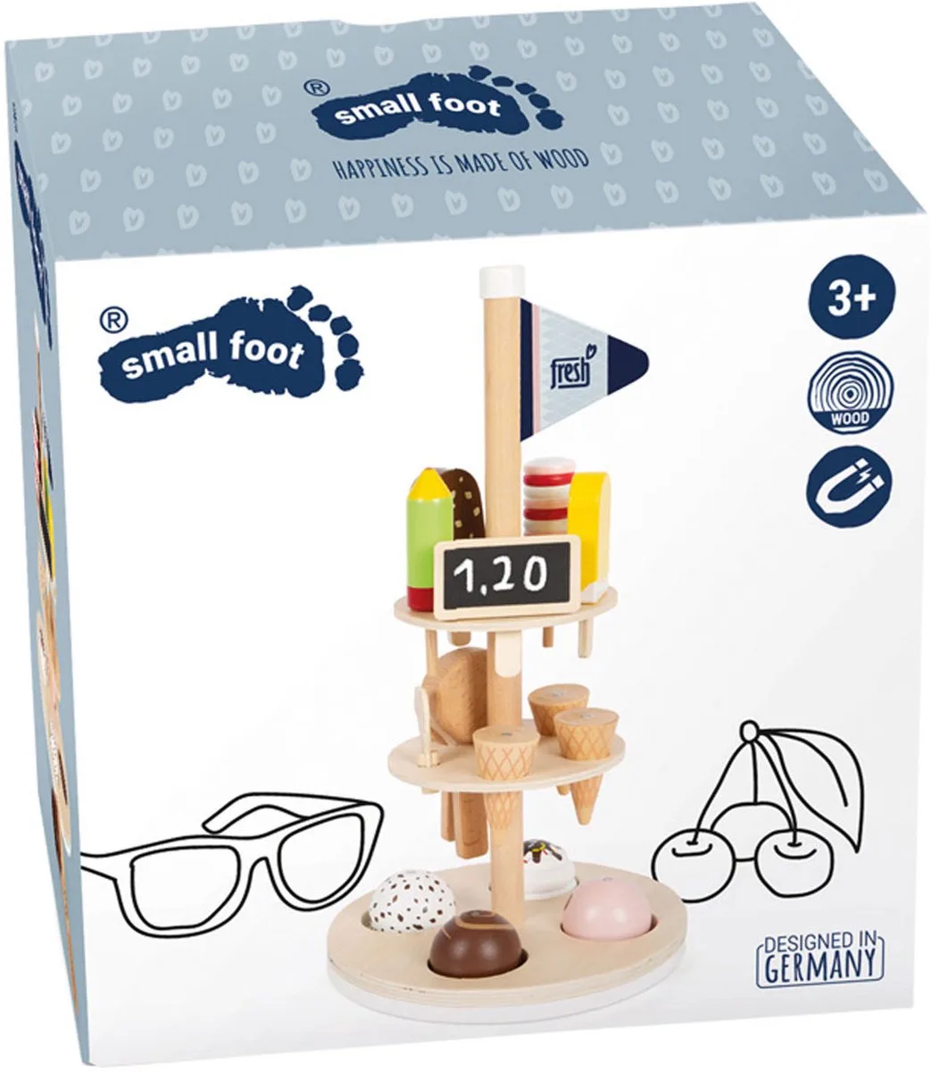 Eisständer fresh von small foot in Hout – Produktfoto