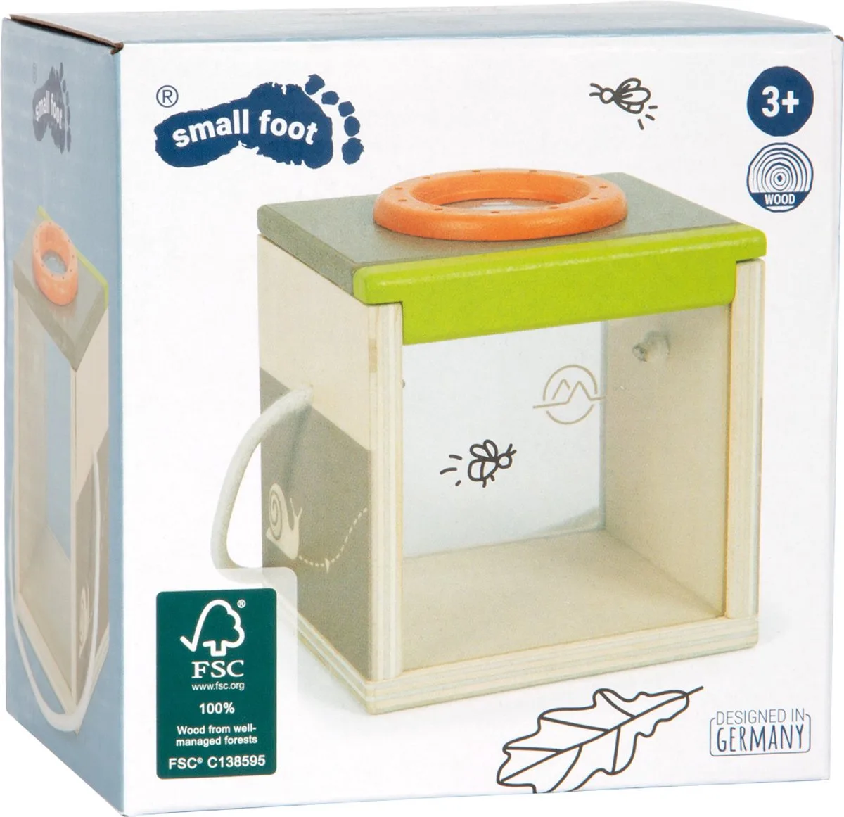 Houten Insectendoos Discover van small foot in Meerkleurig – productfoto
