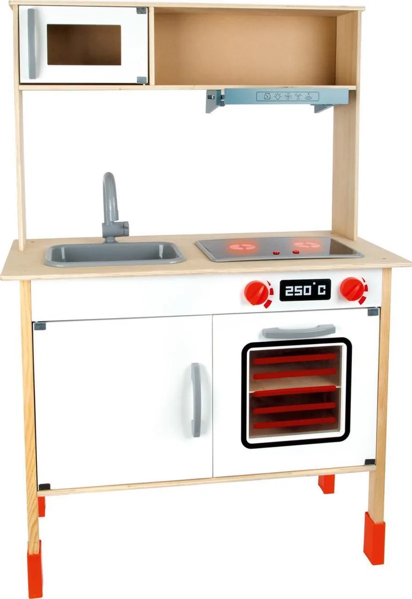 Houten Kinderkeuken van small foot in Wit – productfoto
