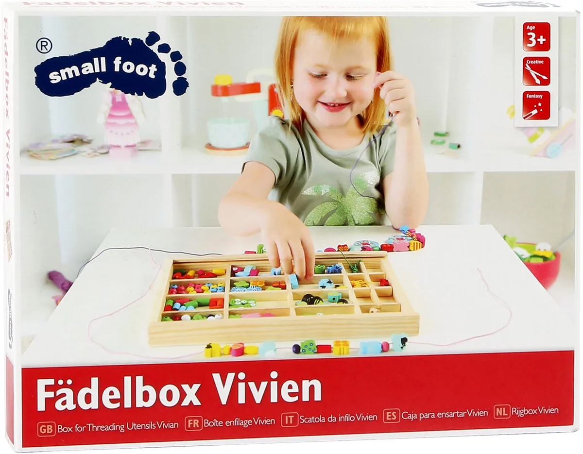 Houten Kralenset van small foot in Meerkleurig – productfoto