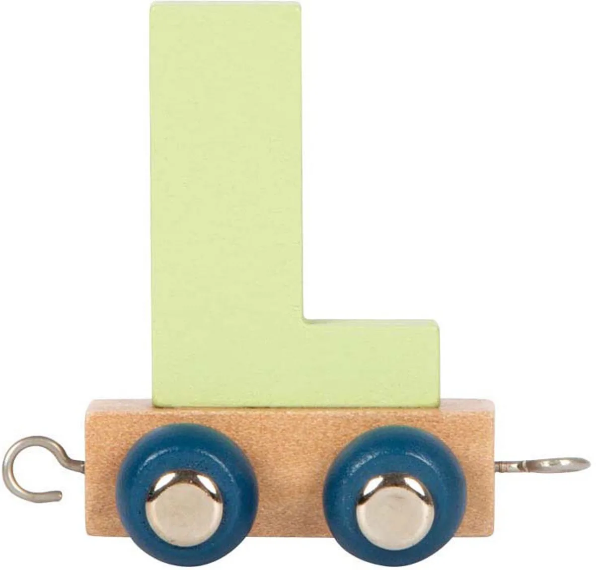 Houten Lettertrein Polar - L de small foot en Multicolore – photo du produit