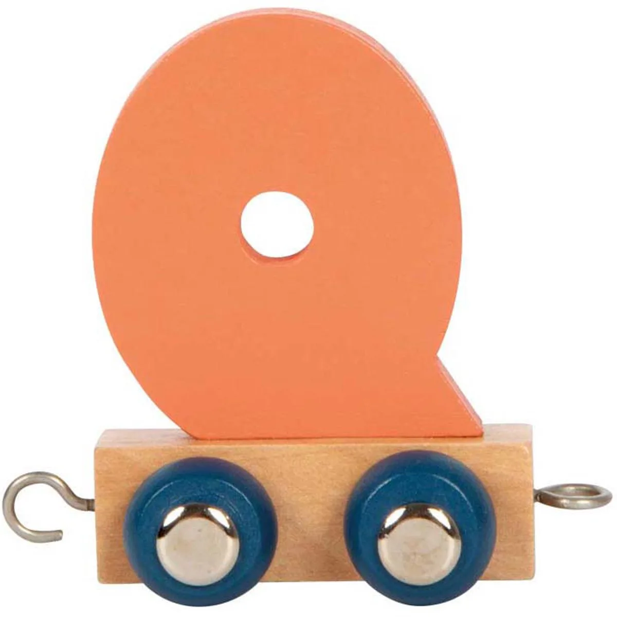 Houten Lettertrein Polar - Q van small foot in Meerkleurig – productfoto